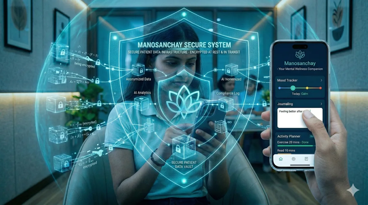 Secure, private mental health platform